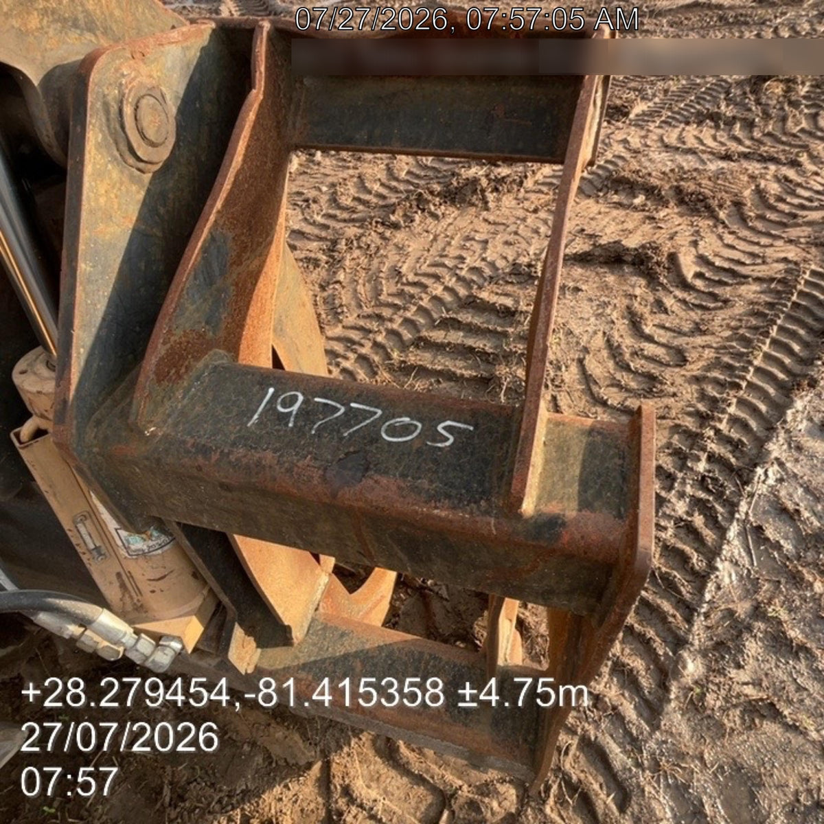 2021 FLECO 120" Grapple Rake - Fleco