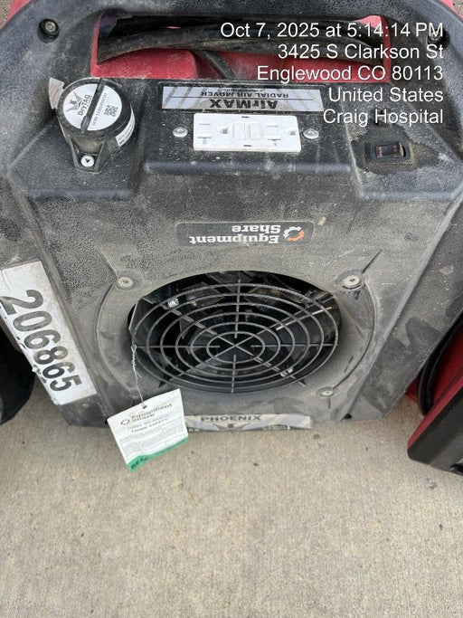 2022 PHOENIX AirMAX Radial Air Mover
