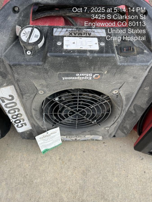2022 PHOENIX AirMAX Radial Air Mover