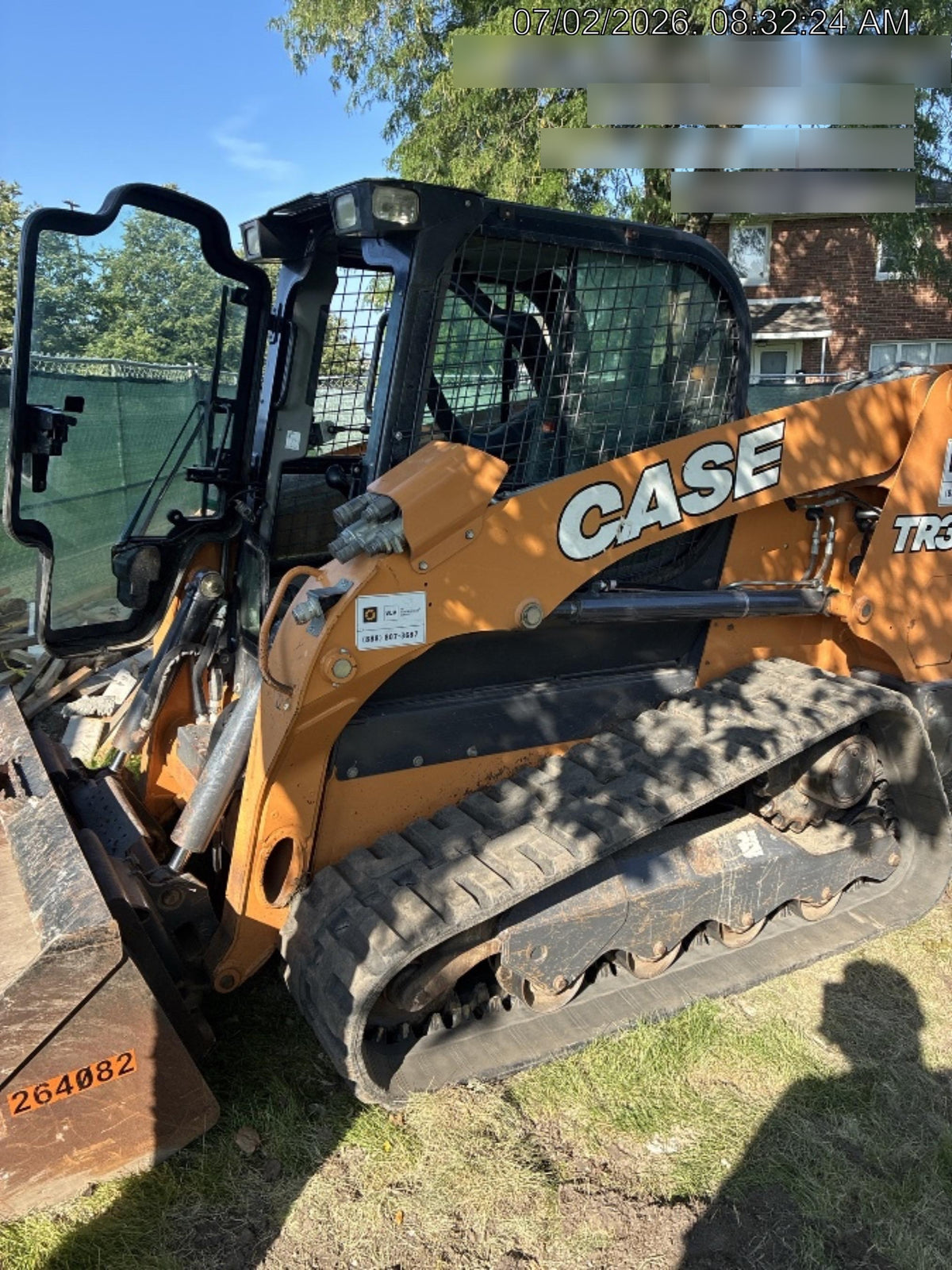 2020 Case TR340 Standard Options