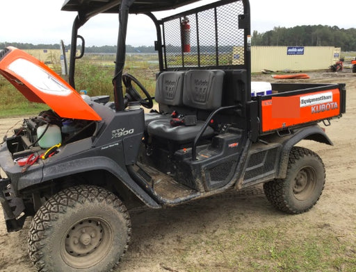 2019 Kubota RTV-X900G-H - 2 Passenger 4wd Utility Cart, LED Strobe, Windshield Tempered Glass, Plastic Canopy, Backup Alarm