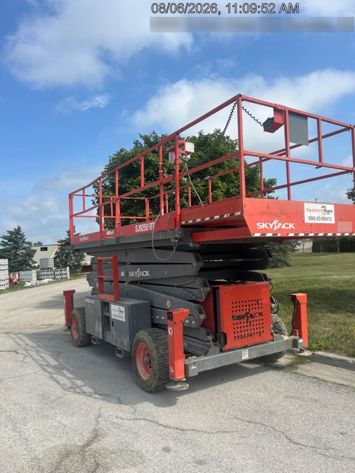 2018 SKYJACK SJ9250 RT