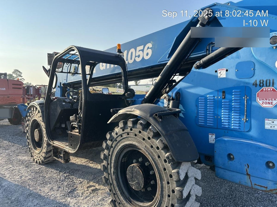 2017 Genie GTH-1056 Open Cab, Solid Tires