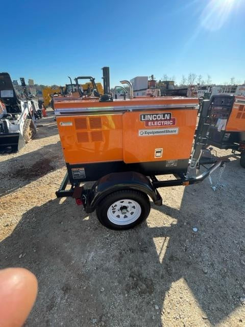 2022 Lincoln Electric LE400 Kubota V1505, Trlr, Cable Rack, Light Kit, ES Decals, T3