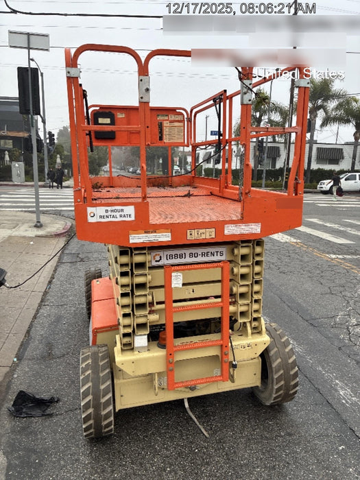 2019 JLG 4069LE Solid Non Marking Tires, Rotating Beacon