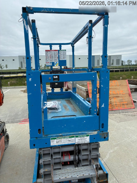 2020 Genie GS-1930 Solid Non Marking Tires, Beacon, Folding rails with half height swing gate