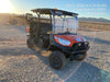 2022 Kubota RTV-X1140W-H Plastic Canopy, Windshield Acrylic Clear, LED Strobe Light, Wire Harness Kit, Back up Alarm