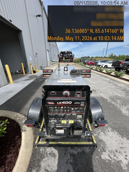 2024 Lincoln Electric LE400 Kubota V1505, Trlr, Cable Rack, Light Kit, ES Decals, T3