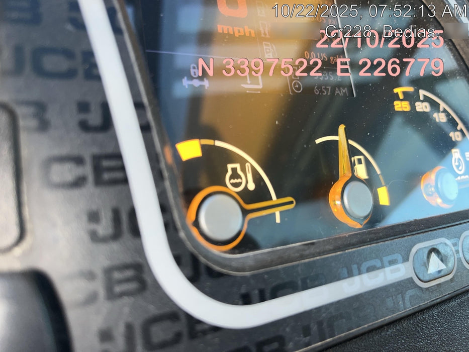 2020 JCB 509-42 Cab/Heat/Air, Solid Tires, Work Lights, Beacon, Aux Hydraulics, Back up Alarm, Lifting Eye, ES Decals