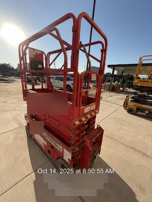 2021 Lgmg AS1932E Electric Drive, Solid Non Marking Tires, Dual Beacons