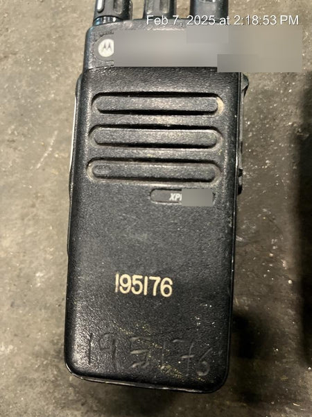 2021 MOTOROLA XPR3300E