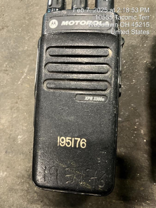 2021 MOTOROLA XPR3300E