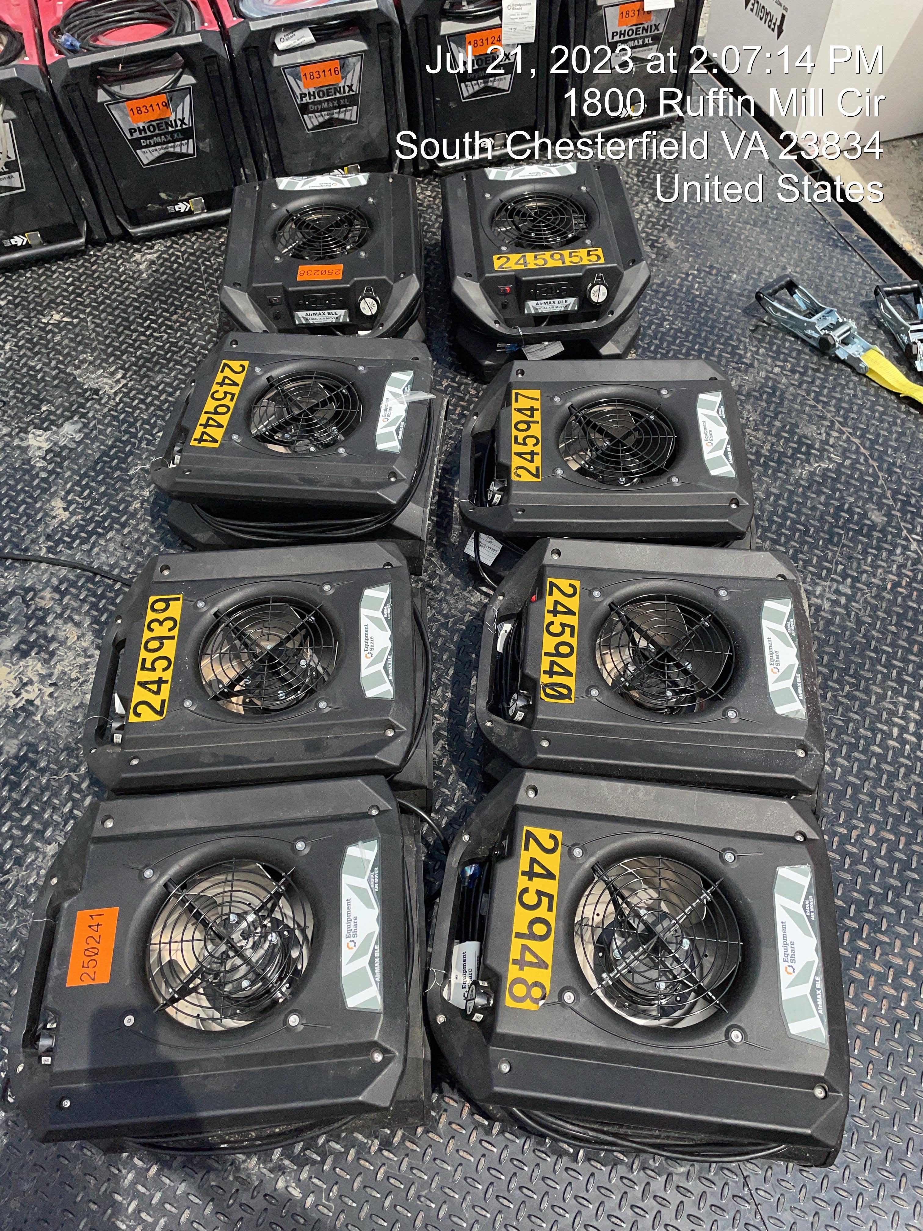 2022 PHOENIX AirMAX Radial Air Mover