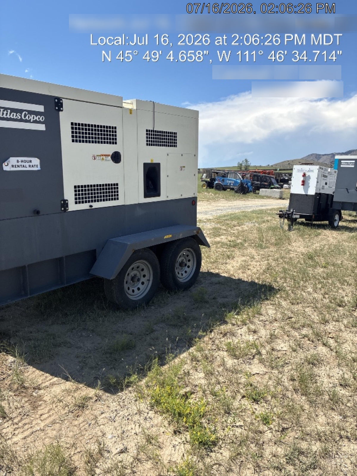 2022 ATLAS COPCO QAS 125