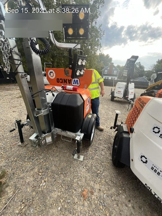 2024 Wanco WLTT-4MM4K Diesel, Deep Sea Controller, Shore Power Plug, Auto Start, (4) 350W LED Floodlights, 4kW Generator, 60 Gal Fuel Tank, 2" Ball, T3