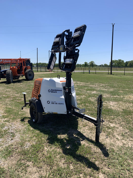 2024 Generac MLT2 Diesel, Flex Switch 120V Input, Powerzone Controller, 
(4) 320W LED Lights, 4kW Generator, 39.9 Gal Fuel Tank, 2" Ball, T3