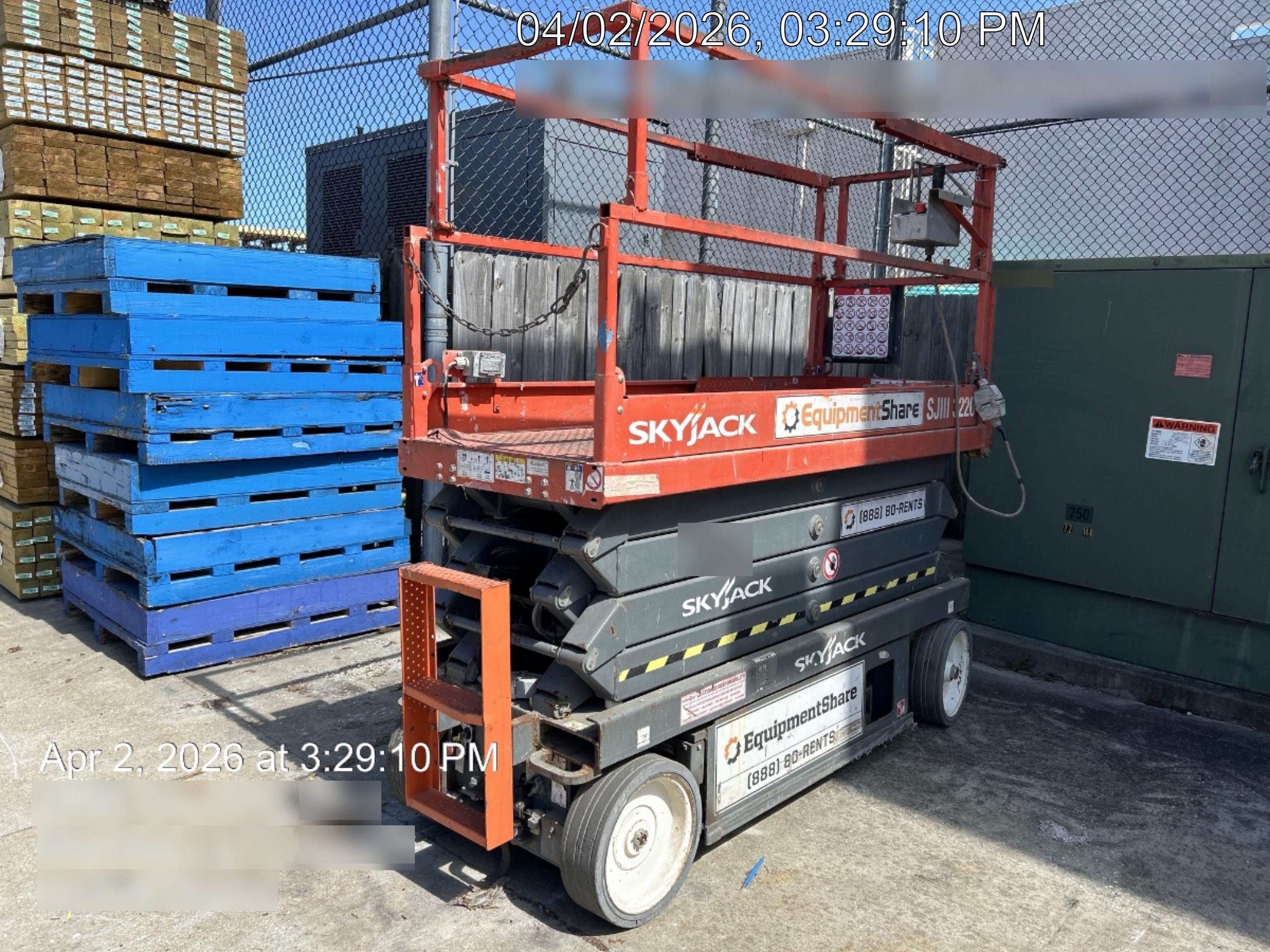 2019 Skyjack SJIII-3226 Standard w/Trojan Batteries