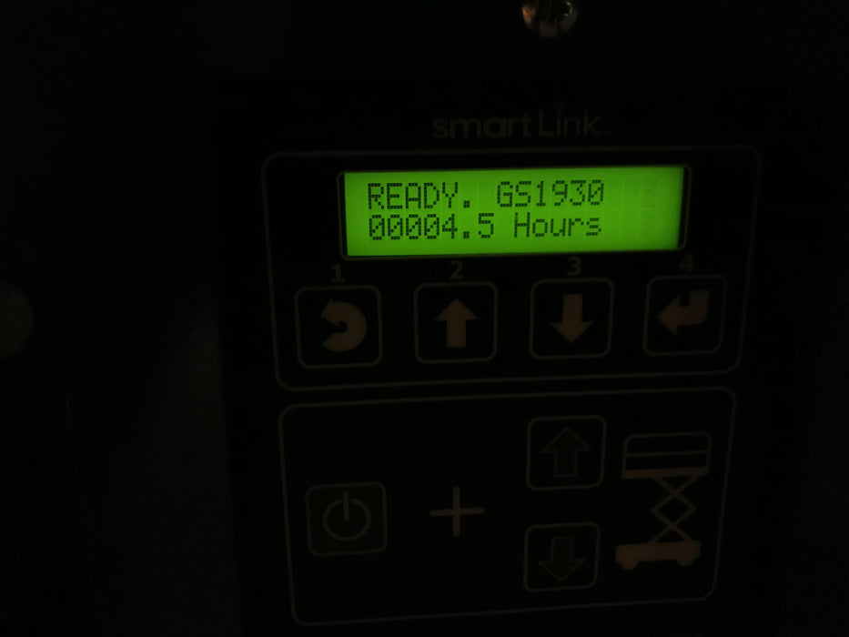 2020 Genie GS-1930 Solid Non Marking Tires, Beacon, Folding rails with half height swing gate, 800W Inverter