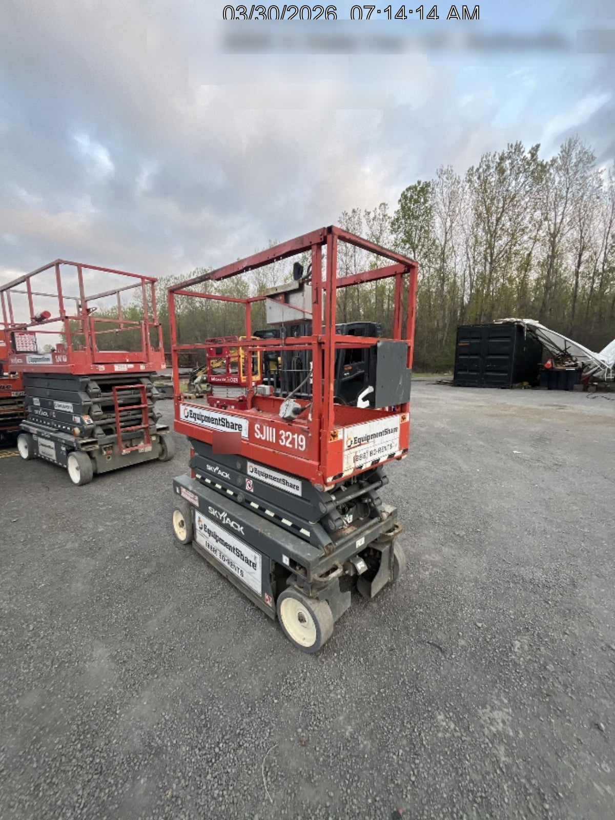 2019 Skyjack SJIII-3219 Standard Options, Trojan Batteries