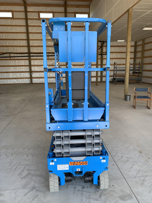 2020 Genie GS-1930 Solid Non Marking Tires, Beacon, Folding rails with half height swing gate, 800W Inverter