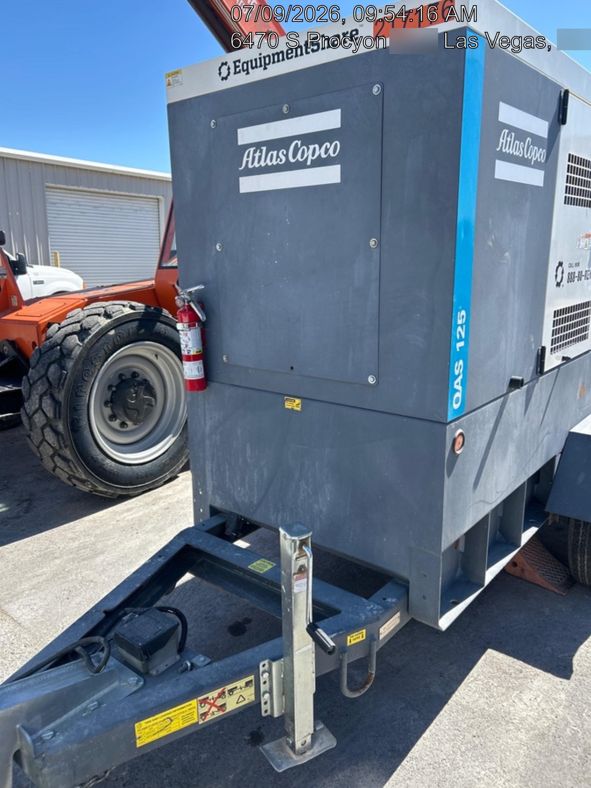 2022 ATLAS COPCO QAS 125
