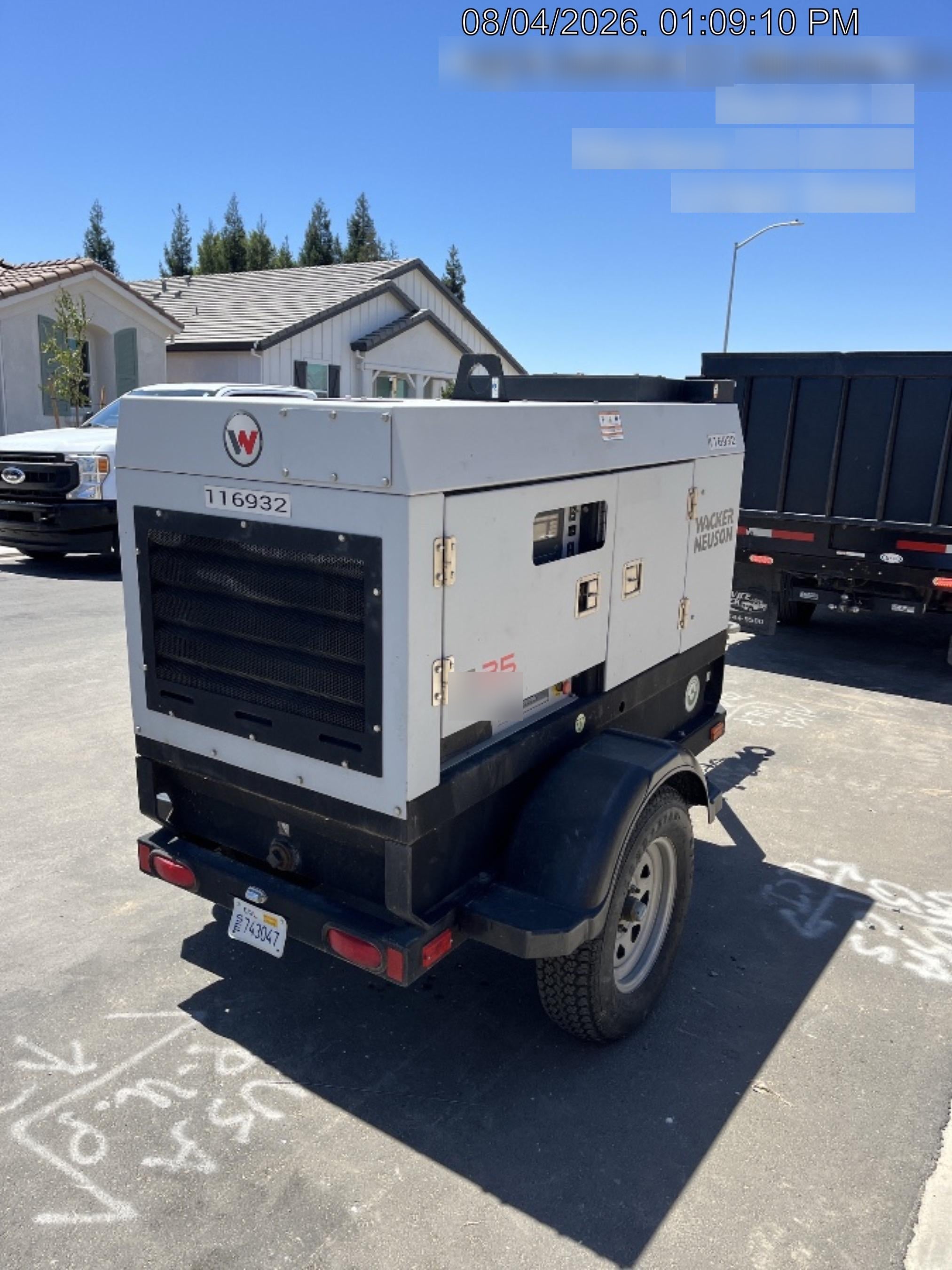 2020 WACKER NEUSON G25