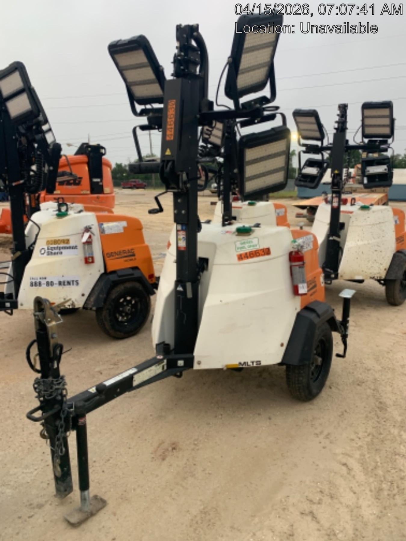 2024 Generac MLTS-4 2.4kW, Mitsu Eng, Analog, LED, Diesel.