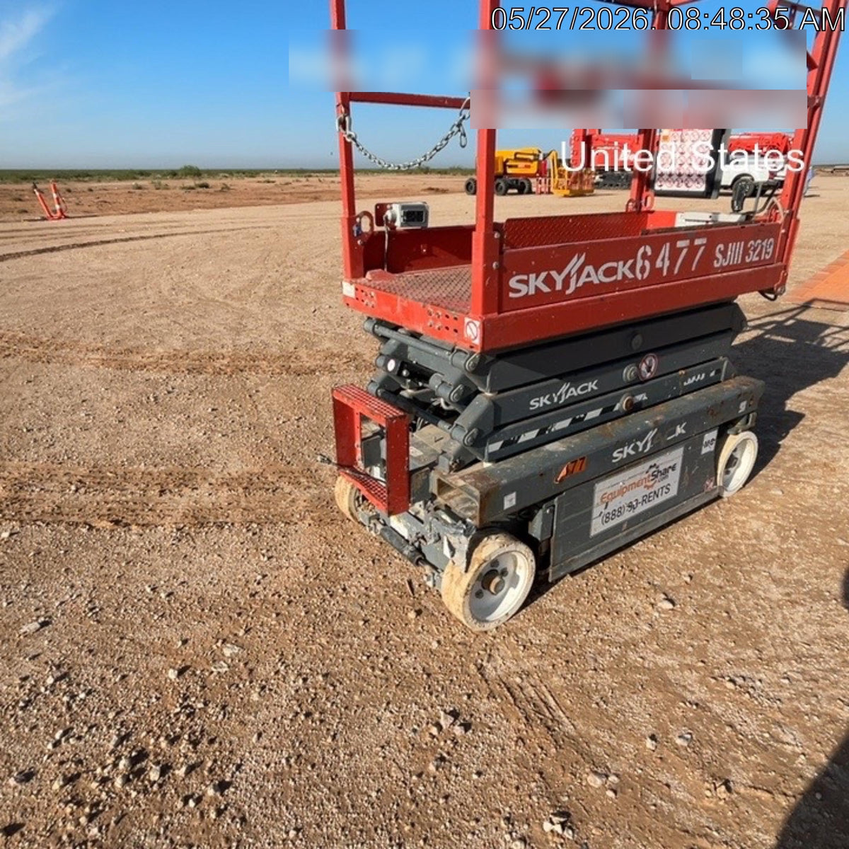 2019 Skyjack SJIII-3219 Standard w/Trojan Batteries