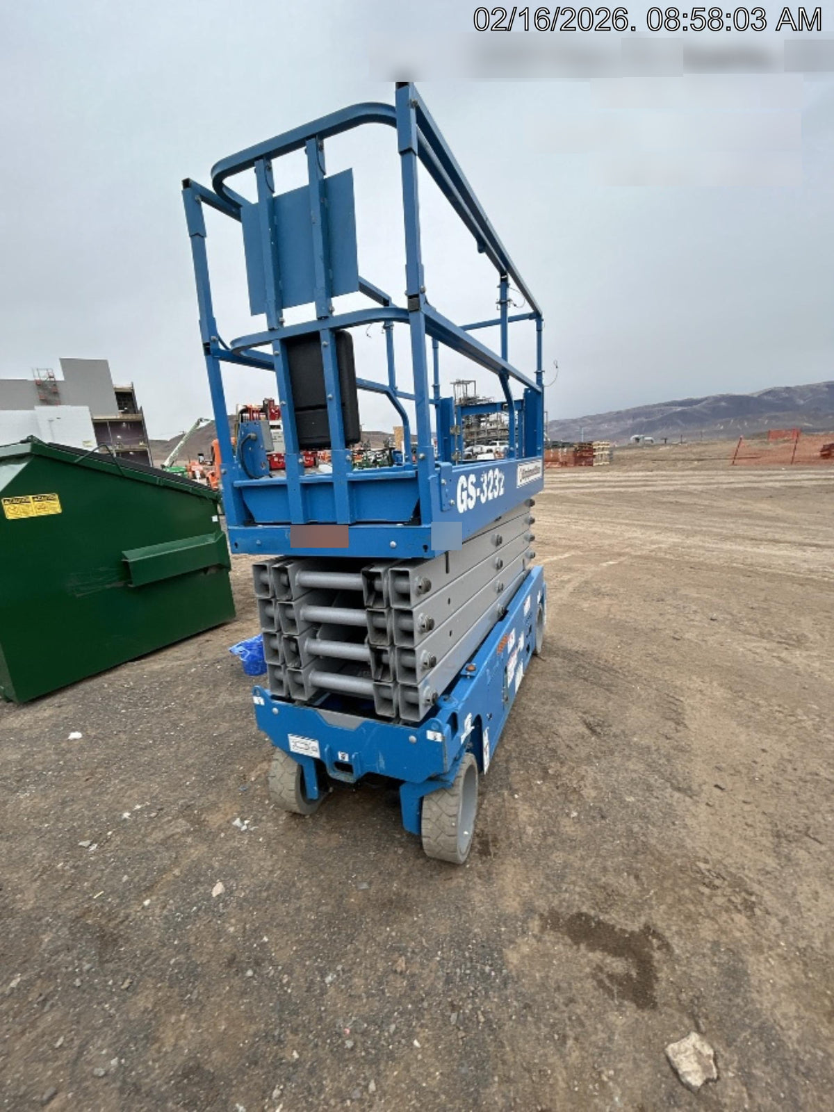 2019 Genie GS-3232 Standard Options