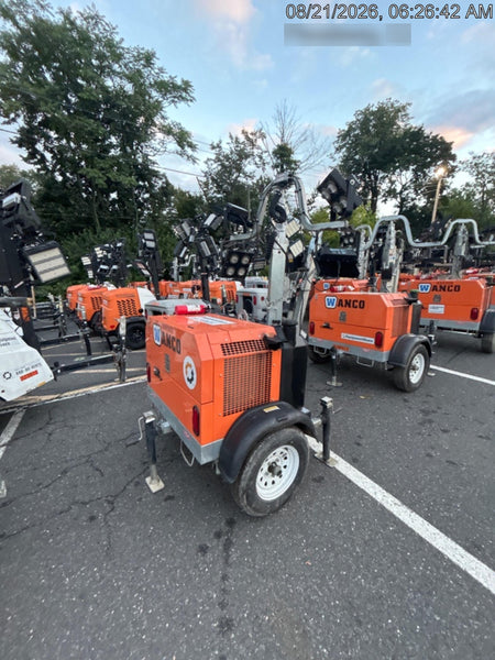 2024 Wanco WLTT-4MM4K Diesel, Deep Sea Controller, Shore Power Plug, Auto Start, (4) 350W LED Floodlights, 4kW Generator, 60 Gal Fuel Tank, 2" Ball, T3