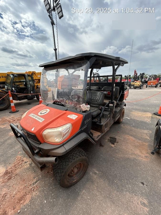2020 Kubota RTV-X1140W-H 4WD utility cart -LED strobe -Windshield tempered glass -Plastic canopy -Wire harness kit -Backup alarm