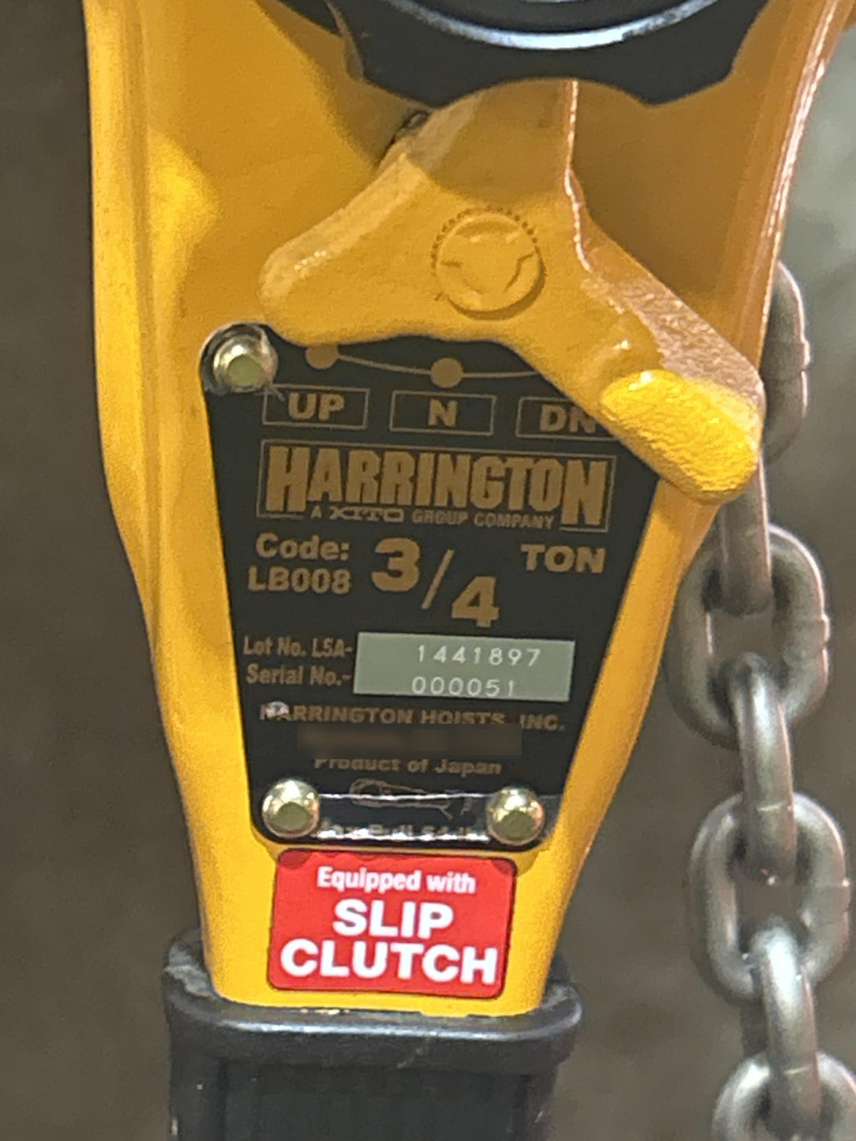 2025 HARRINGTON L5LB008-20-SC