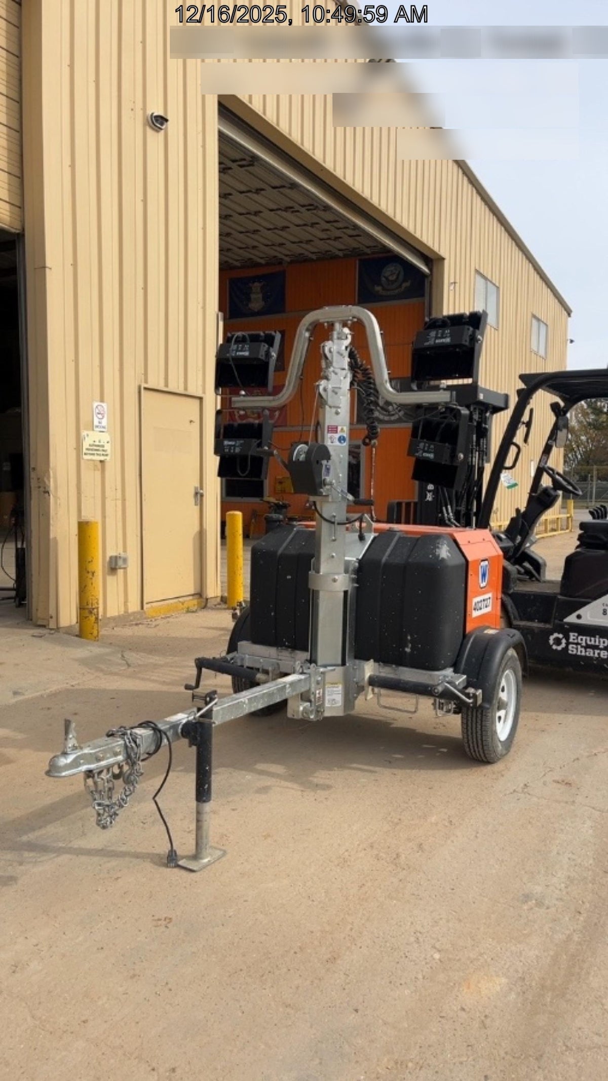 2024 Wanco WLTT-4MM4K Diesel, Deep Sea Controller, Shore Power Plug, Auto Start, (4) 350W LED Floodlights, 4kW Generator, 60 Gal Fuel Tank, 2" Ball, T3