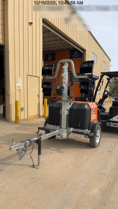 2024 Wanco WLTT-4MM4K Diesel, Deep Sea Controller, Shore Power Plug, Auto Start, (4) 350W LED Floodlights, 4kW Generator, 60 Gal Fuel Tank, 2" Ball, T3