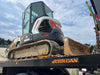 2022 Bobcat E50 Cab/Heat/Air, Rubber Tracks, Manual QC, Hydraulic Thumb