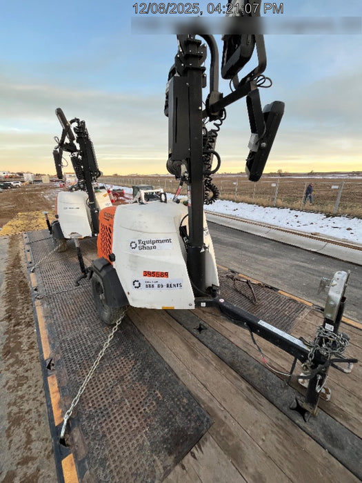 2024 Generac MLT2 Diesel, Flex Switch 120V Input, Powerzone Controller, 
(4) 320W LED Lights, 4kW Generator, 39.9 Gal Fuel Tank, 2" Ball, T3