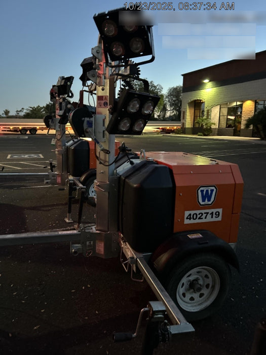 2024 Wanco WLTT-4MM4K Diesel, Deep Sea Controller, Shore Power Plug, Auto Start, (4) 350W LED Floodlights, 4kW Generator, 60 Gal Fuel Tank, 2" Ball, T3