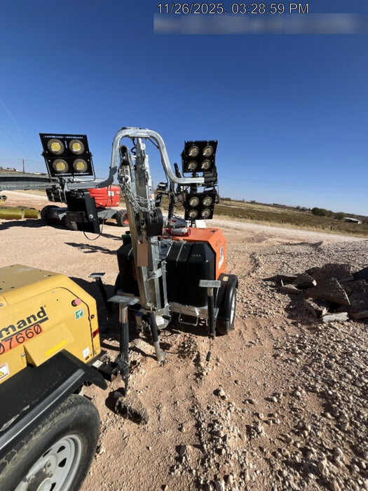 2023 Generac MLT2 Diesel, Flex Switch 120V Input, Powerzone Controller, (4) 320W LED Lights, 4kW Generator, 39.9 Gal Fuel Tank, 2" Ball, T3