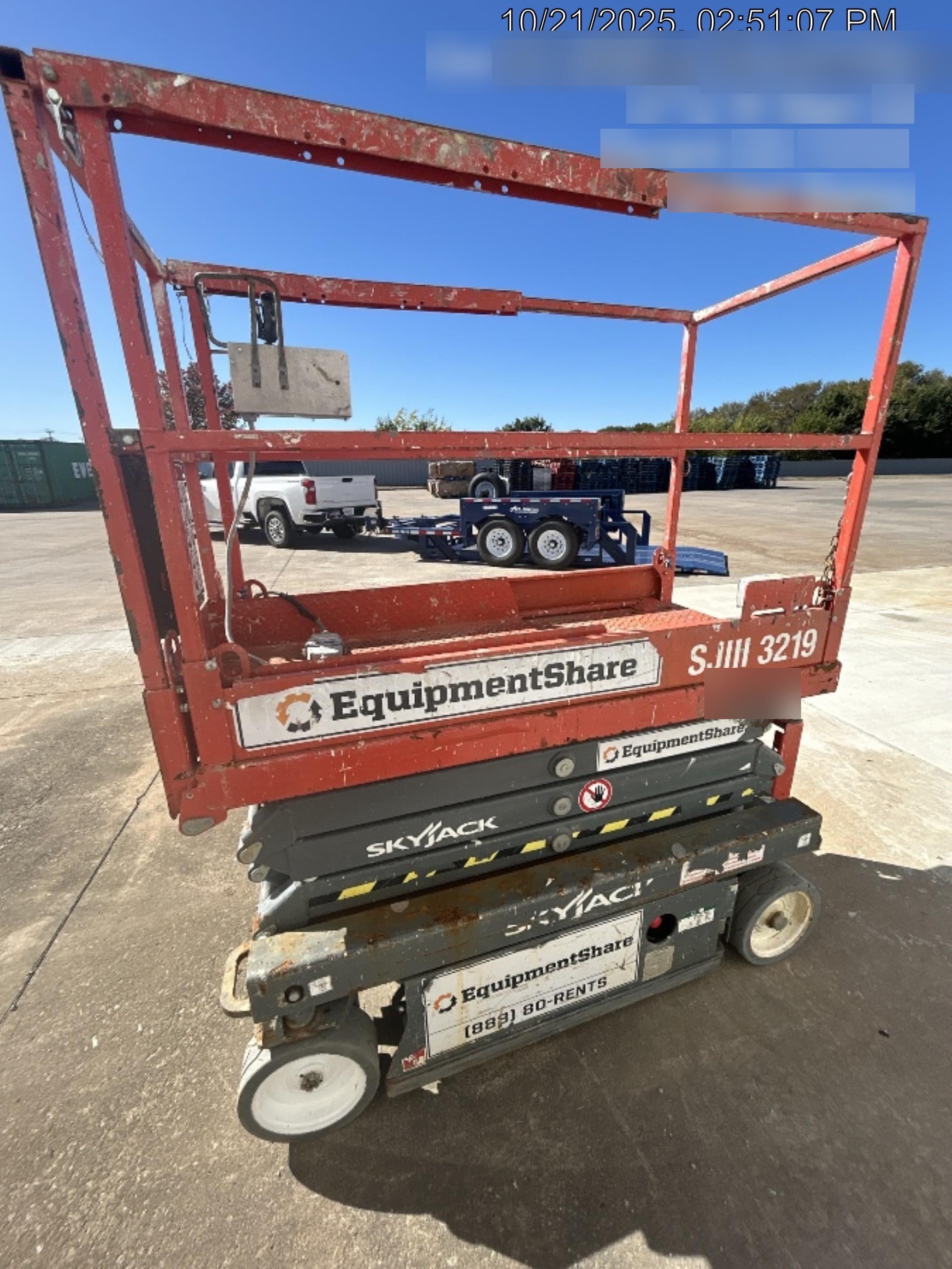 2019 Skyjack SJIII-3219 Standard w/Trojan Batteries