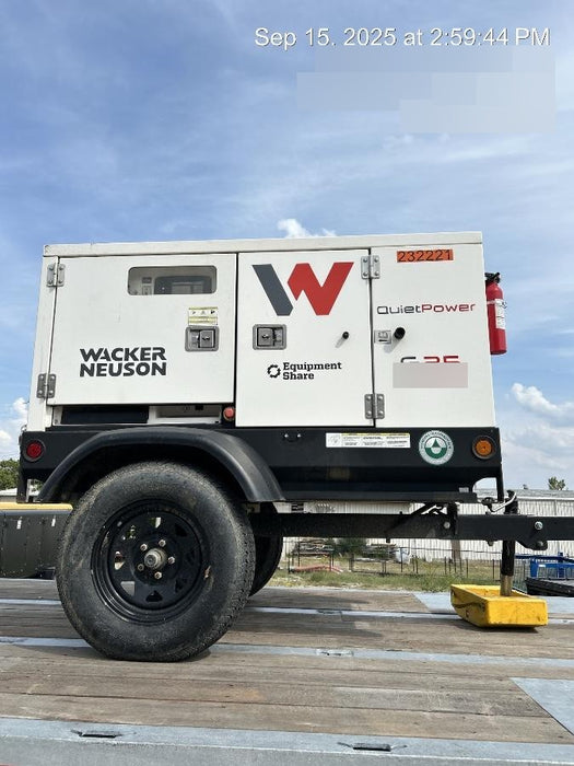 2022 WACKER NEUSON G25