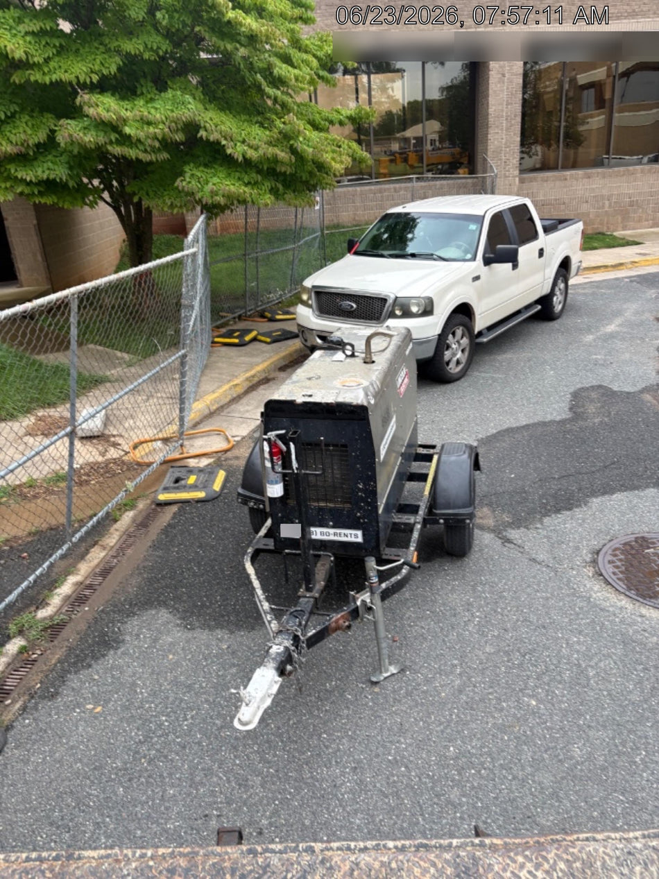 2019 Lincoln Electric Vantage 322 Ready-Pak 3, Two Wheel Trailer, Fender and Light Kit, Cable Rack
