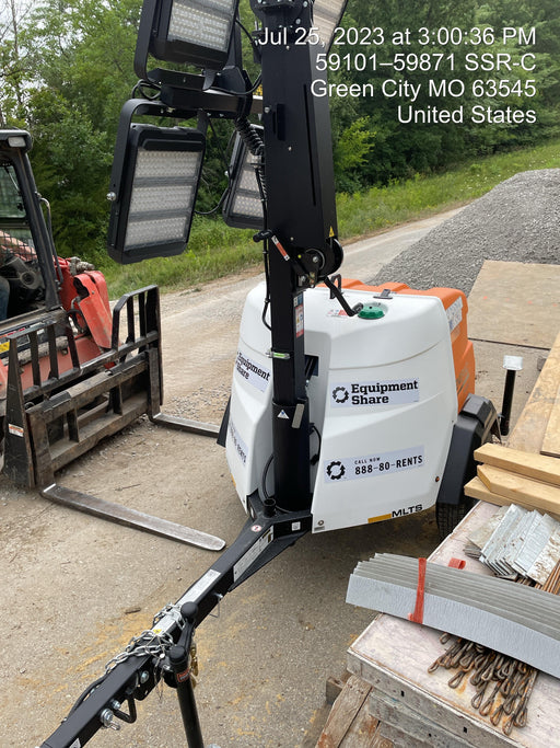 2023 Generac MLT2 Diesel, Flex Switch 120V Input, Powerzone Controller, (4) 320W LED Lights, 4kW Generator, 39.9 Gal Fuel Tank, 2" Ball, T3