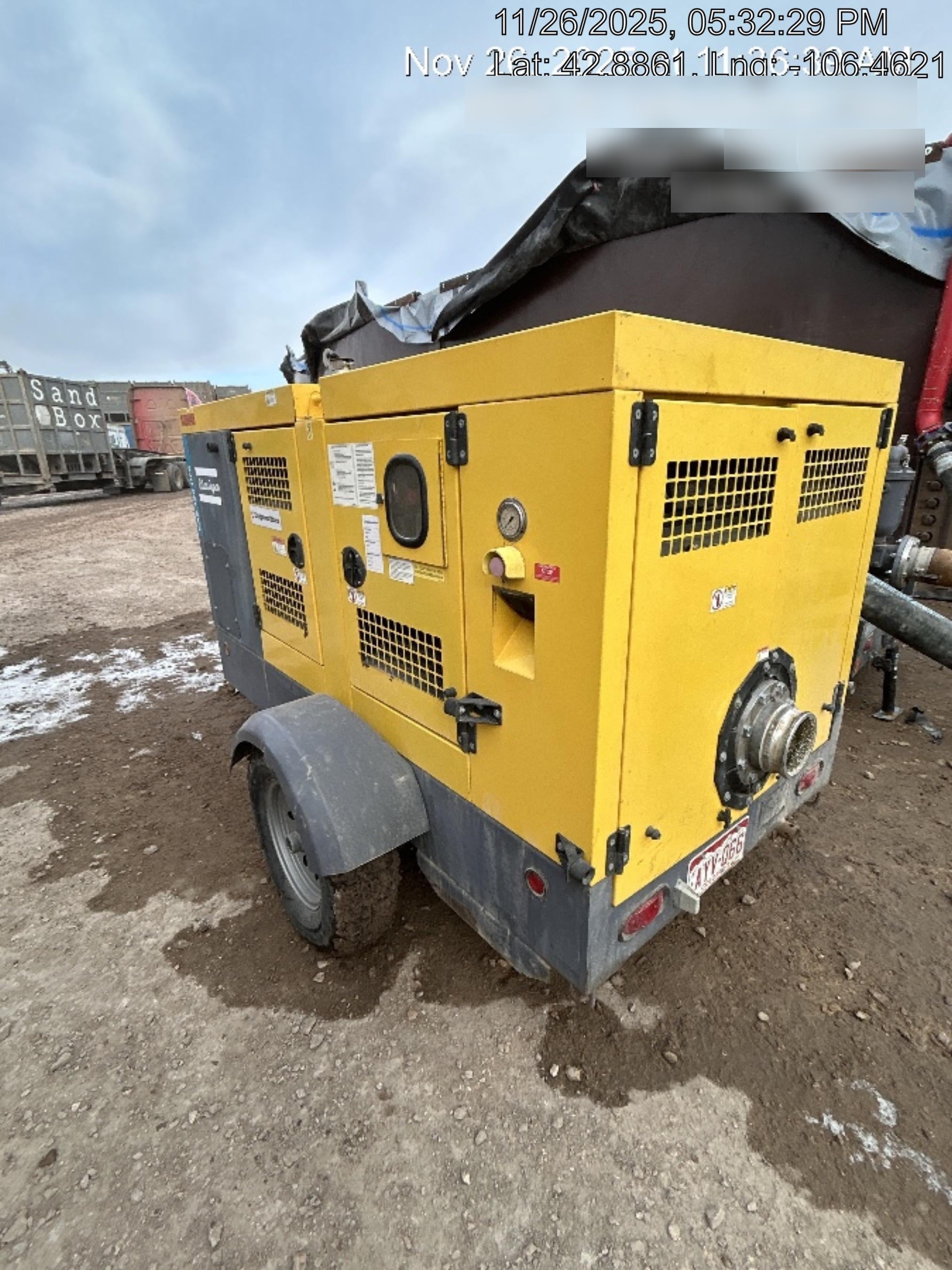 2020 ATLAS COPCO PAS 150 HF CS Enclosed
