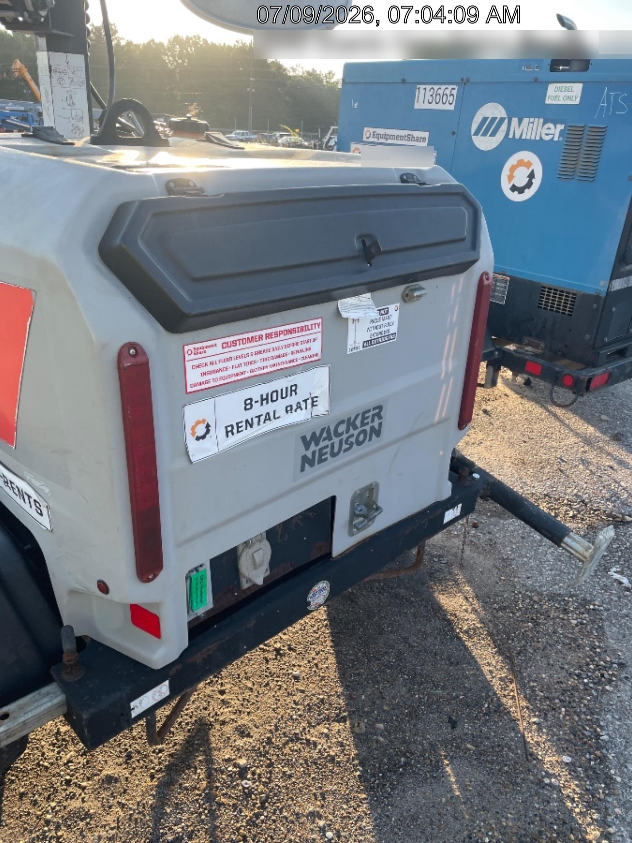 2019 Wacker Neuson LTV6L-MH Standard Options, ES Track Hardware, Fuel Level Sensor