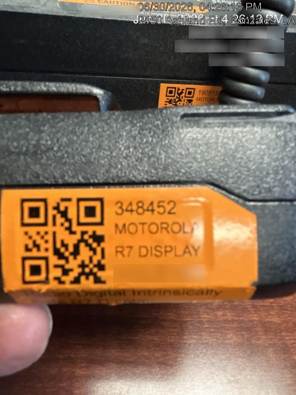 2023 MOTOROLA R7 DISPLAY