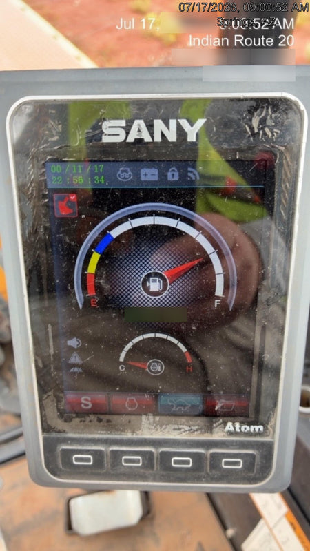 2022 Sany SY26 Standard Mini Excavator