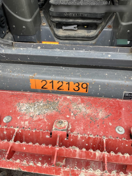 2022 Takeuchi TL8R2-CR 74hp Kubota Diesel, Cab/Heat/Air, Rubber Tracks, Hydraulic QC