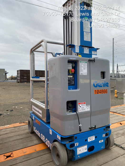2020 GENIE GR-20