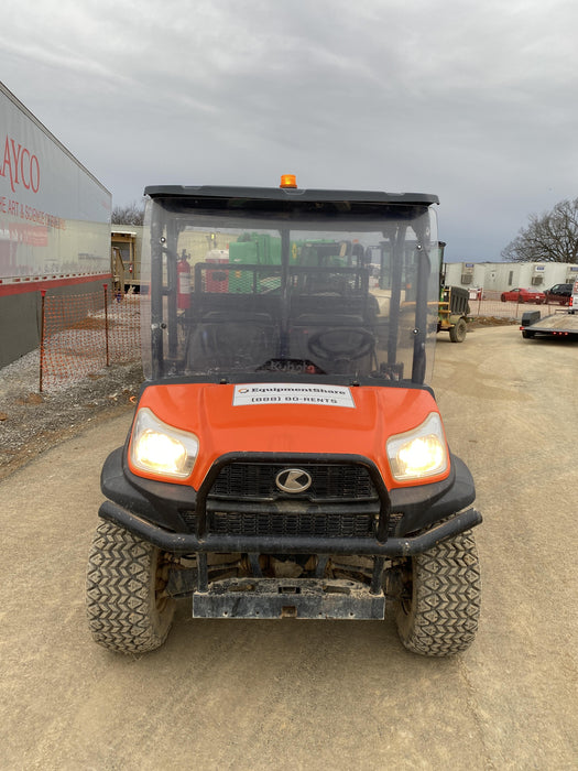 2022 Kubota RTV-X1140W-H Plastic Canopy, Windshield Acrylic Clear, LED Strobe Light, Wire Harness Kit, Back up Alarm