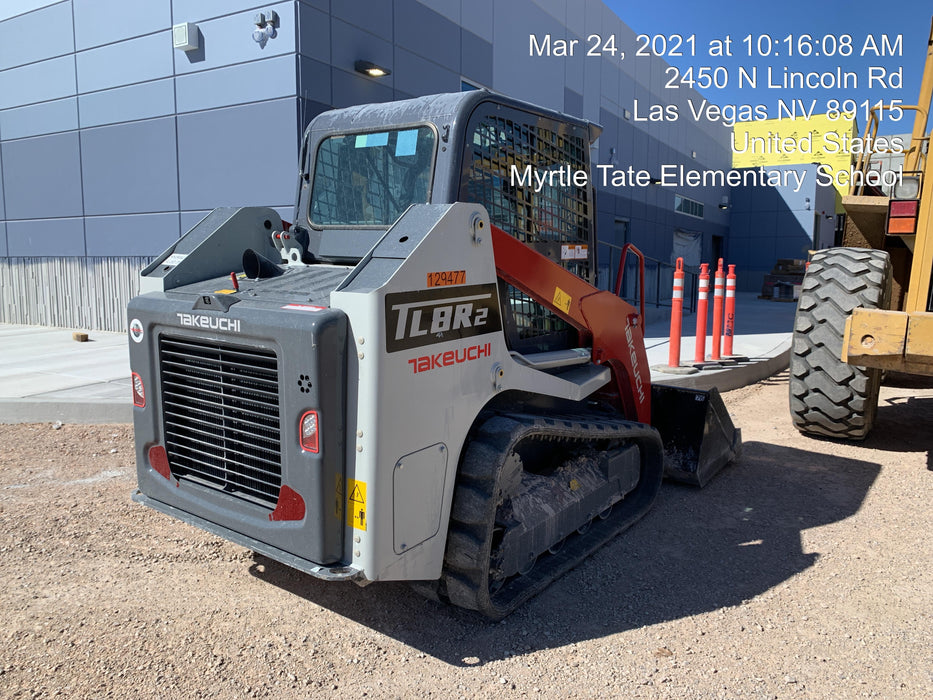 2020 Takeuchi TL8R2-CR Cab/Heat/Air, Hydraulic QC